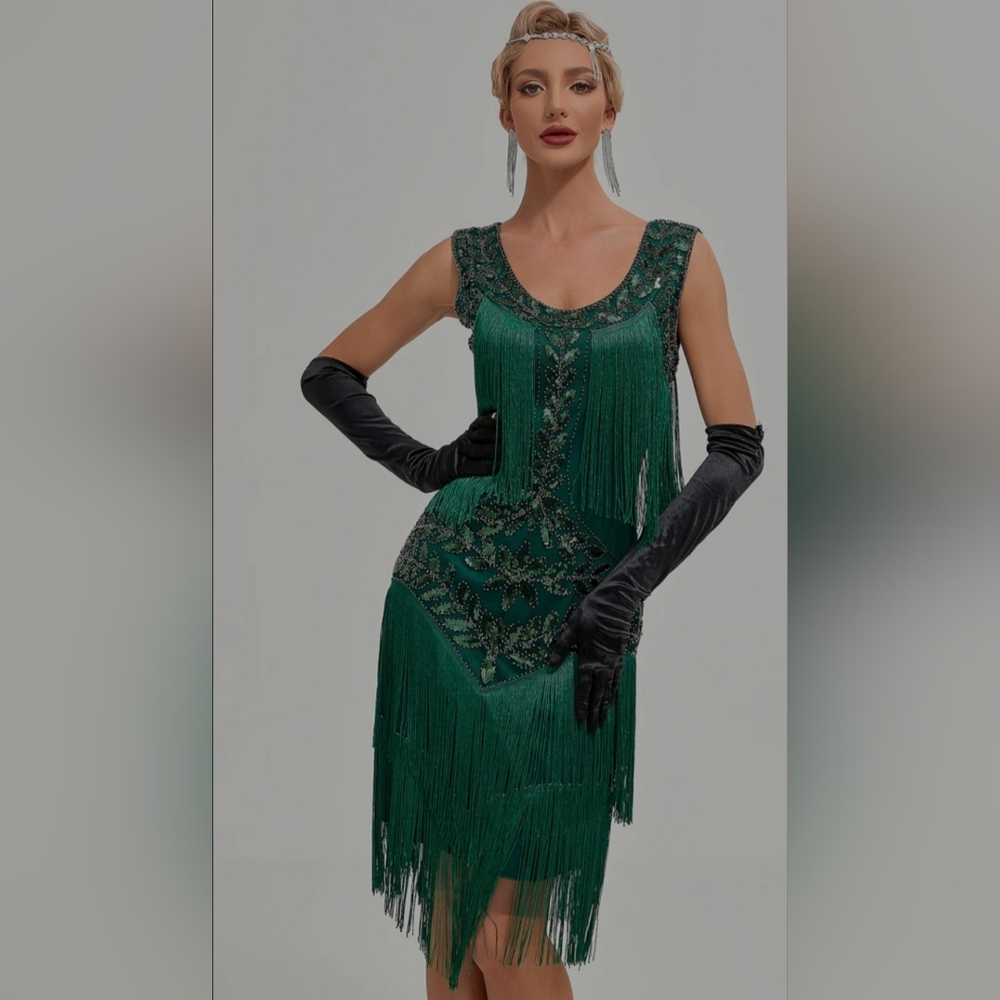 1920 Flapper Style Dress